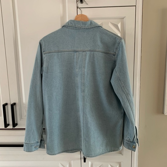Sezane Will Jacket Snow Blue NWOT - Picture 6 of 6